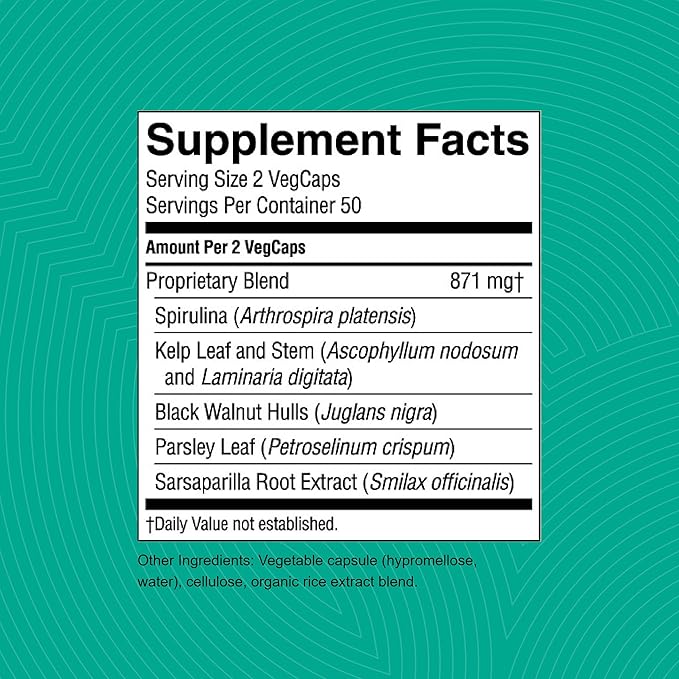 Nature's Sunshine Thyroid Activator 100 Capsules
