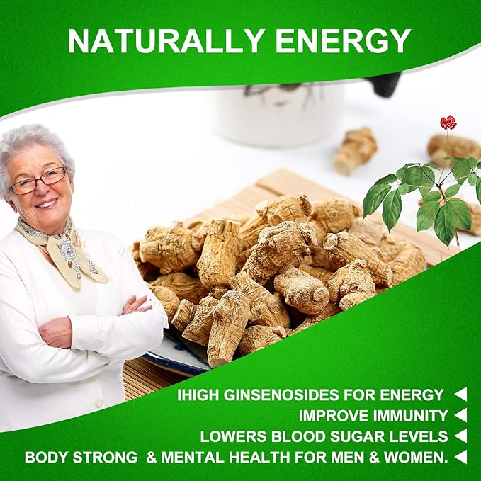 American Ginseng Slices from Wisconsin (Sliced Ginseng Root)Wisconsin Grown!Most People Use It to Make Ginseng Tea! Good for Health! (American Ginseng Slices (Small Round), 2 Boxes of 8 Ounces)