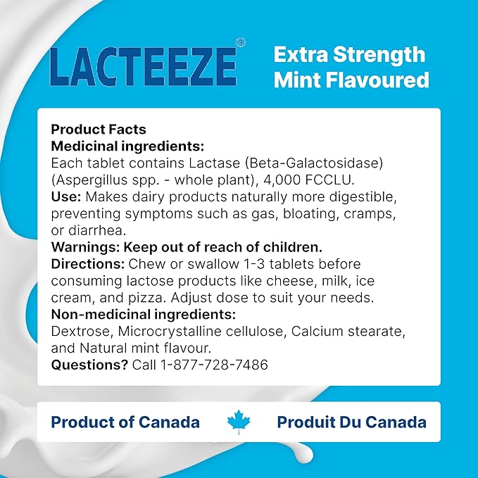 Lacteeze Extra Strength