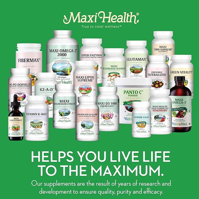 Maxi-Health Evening Primrose and Flax Seeds Oil Softgels - Vegan Omega 3 6 9 Supplements for Healthy Skin, Hair, and Joints - Kosher Certified, Organic Evening Primrose Oil Softgels, 180 Count