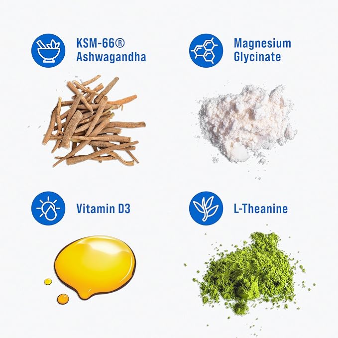 Supercalm Powdered Drink Mix, Lemon Lime, L Theanine, Ksm-66 Ashwagandha, Magnesium Glycinate, Vitamin D 3, Supplements for Relaxation & Focus, Natural, No Sugar, Non GMO, 30 Srvgs