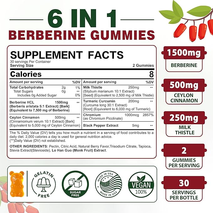 Berberine + Phosphatidylserine