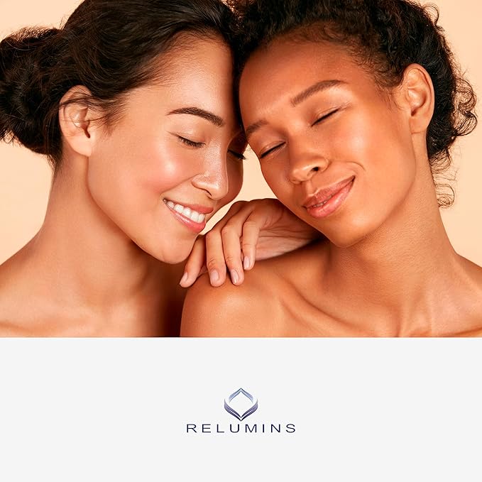 Relumins Marine Collagen Powder Drink Mix - Collagen Peptide with Glutathione, Green Tea, CoQ10, & Hyaluronic Acid Boosts Smooth Glowing Skin - 10 Powder Sachets x Pineapple Flavored