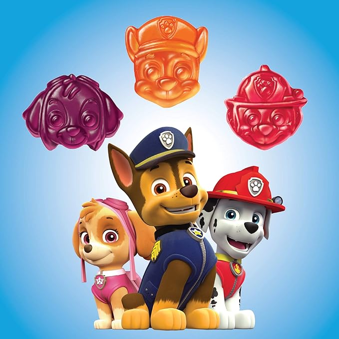 L’il Critters Paw Patrol Gummy Vites Daily Gummy Multivitamin for Kids, Vitamin C, D3 for Immune Support Cherry, Orange and Blueberry Flavors, 60 Gummies (Pack of 2)