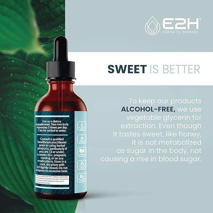 E2H Turkey Tail Mushroom Extract - All-Natural Immune System & Digestive Support from Advanced Mushroom Supplement - Turkey Tail Mushrooms Supplement - Non-GMO, Vegan (3 Bottles)