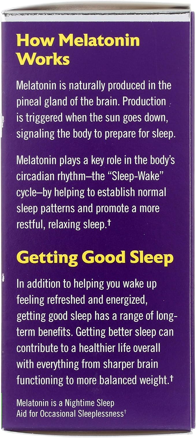 Natrol Sleep Advanced Melatonin Time Release Tablets, Nighttime Sleep Aid, 10mg, 60 Count (Pack of 2)
