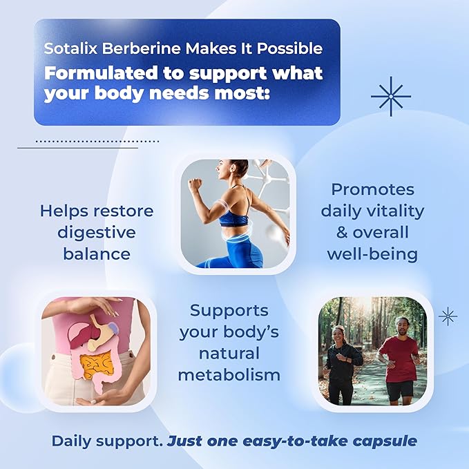 Premium Berberine Supplement with Ceylon Cinnamon, Bitter Melon, Milk Thistle - 150 Day Supply (150 Count (Pack of 1))