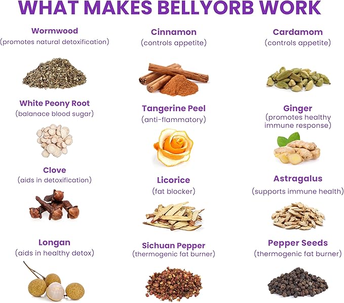 Lure Essentials BellyOrb & Colon Cleanse Psyllium Husk Fiber Supplement: Synergistic Bundle for a Happy Gut and Healthy Belly