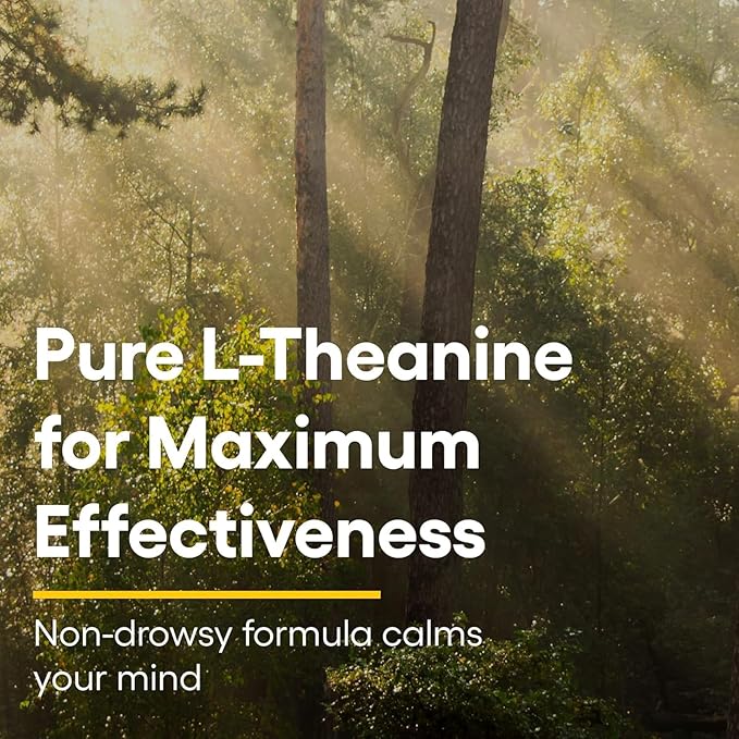Stress-Relax Chewable Suntheanine L-Theanine 100 mg by Natural Factors, Non-Drowsy Stress Support for Mental Calmness and Relaxation, Tropical Fruit Flavor, 60 Tablets