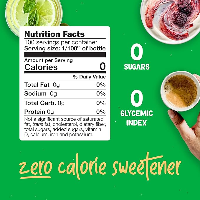 Pyure Organic Liquid Vanilla Stevia Drops | Stevia Liquid Sweetener Keto Sugar Substitutes | Zero Calorie, Zero Sugar, Zero Carb | Plant-Based Sugar Free Liquid Stevia Extract |1.8 oz (1 Pack)
