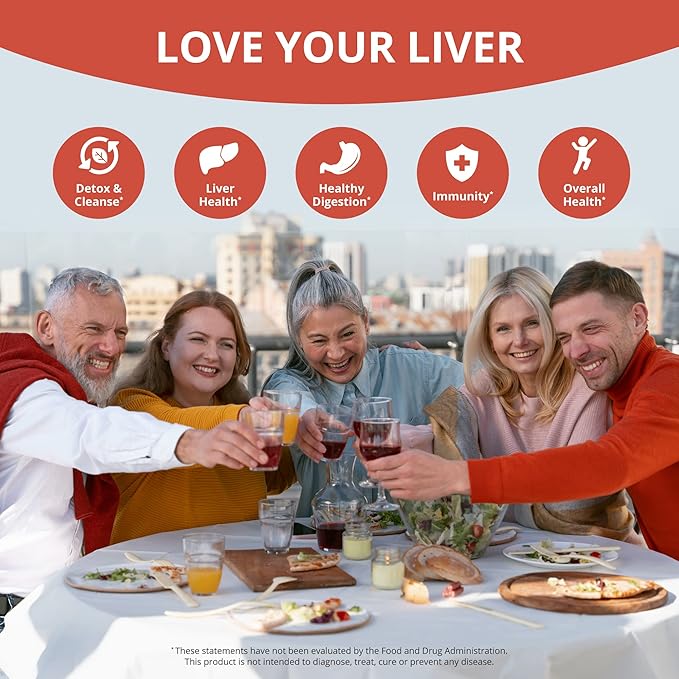 LiverTox by NuBest - Premium Liver Health Formula - Liver Cleanse, Detox & Repair - with Milk Thistle, Choline, Beet, Turmeric, Artichoke & Dandelion - 60 Capsules | 1 Month Supply