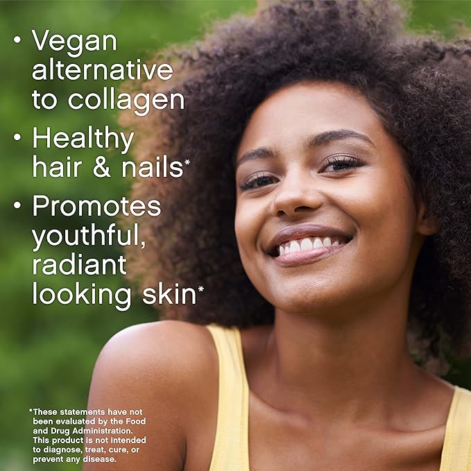 NeoCell Vegan Beauty Builder Collagen Alternative; Plant-Based Vegan Collagen-Booster Supports Collagen Production; Hibiscus Flavored; 8 g Powder/Serv; 30 Servs; 8.5 Oz,* (Pack of 2)