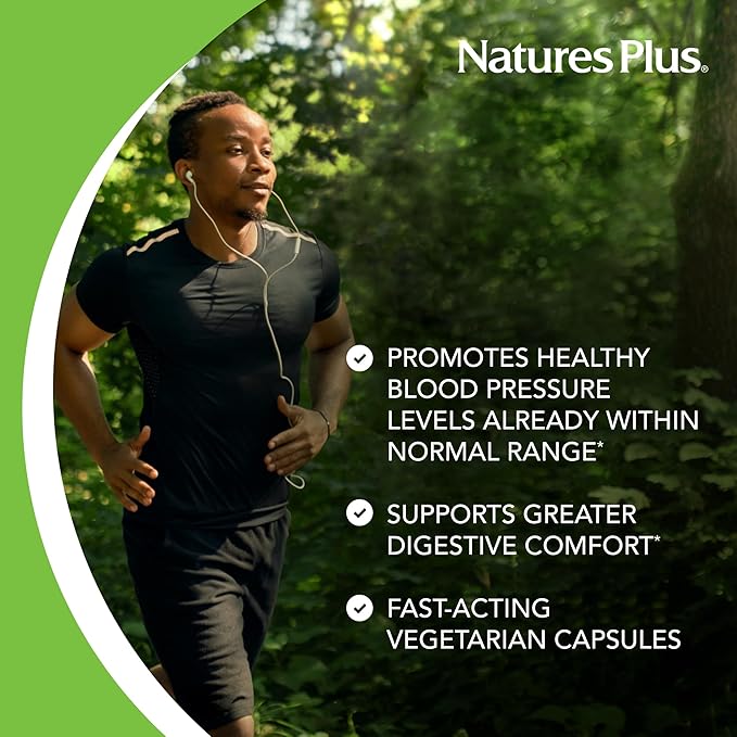 NaturesPlus Herbal Actives Hawthorne 150 mg - 60 Vegetarian Capsules - Supports Heart Health - Gluten Free - 60 Servings