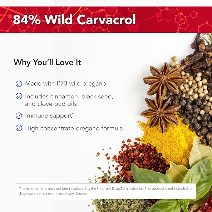 Physician's Strength Ultracidal - 30 mL - Wild-Source, High-Carvacrol Oregano Oil - Provides Healthy Immune Support - 86 Servings