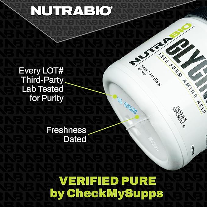 NutraBio L-Lysine (500mg) - Pure Grade Amino Acid - 500 Vegetable Capsules - Essential Amino Acid - Non-GMO - Gluten Free - Vegan