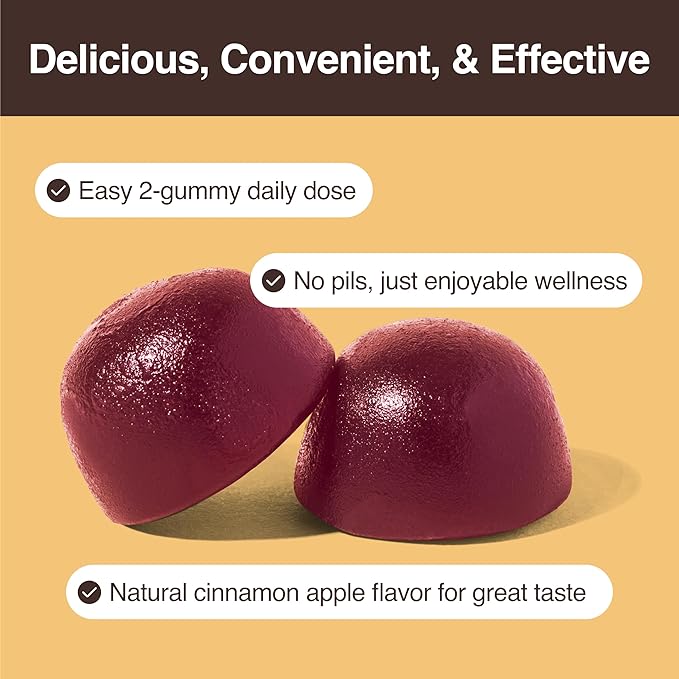 Ceylon Cinnamon Gummies - 2000mg Cinnamon Complex Chromium in Plastic Free Tins - Gluten Free Vegan
