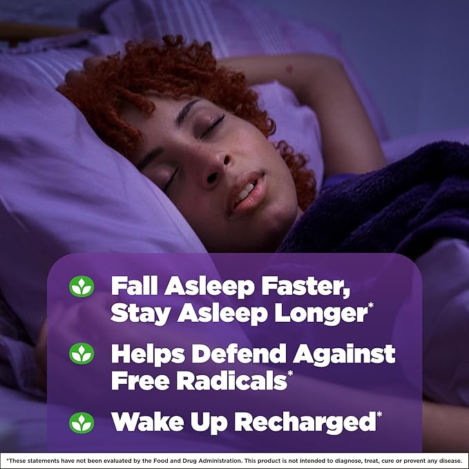 Natrol MelatoninMax Sleep Aid Gummy, 10mg per Gummy, Maximum Strength for Better Sleep, 10mg, 50 Blueberry Flavored Gummies (Pack of 12)