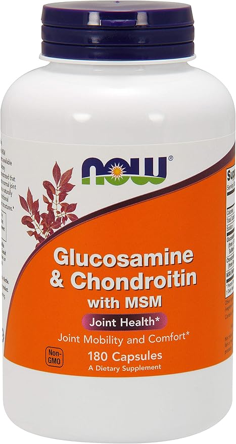 Glucosamine & Chondroitin with MSM - 180 Veg Capsules