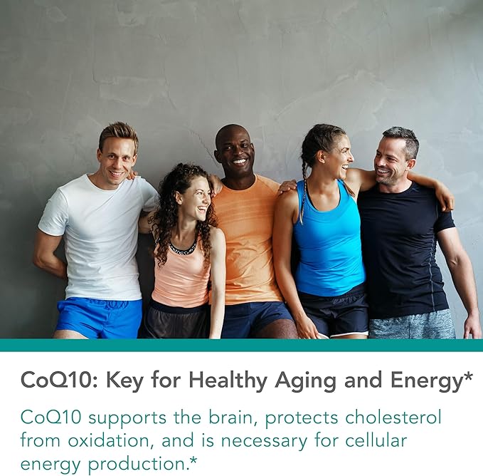 Nutricology CoQH-CF Ubiquinol 100mg Supplement - Un-Oxidized CoQ10, Supports Cardiovascular Health, Immune System Support, Stable, Bioavailable, Softgels - 60 Count