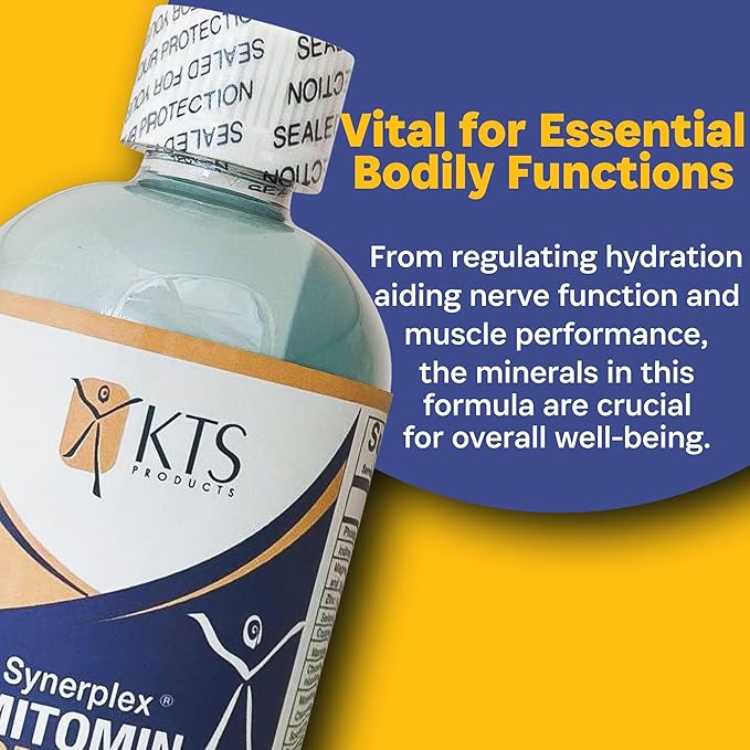MitoMin Complex – Liquid Mineral Supplement – Easy to-Use Formula for Everyday Wellness - Essential Macro & Trace Minerals