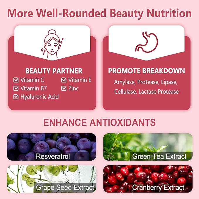 2 Pack Liposomal Collagen Peptides Pills for Women 2000mg, Multi Hydrolyzed Collagen Type I, II, III, V, X with 2500mcg Biotin - Collagen Supplements Softgels with Hair, Skin & Nails Vitamins, 240 Cts