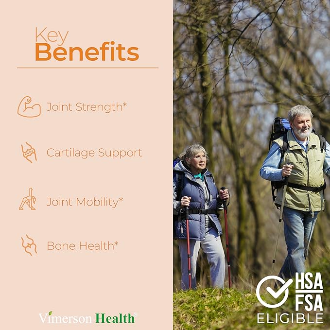 Glucosamine Chondroitin MSM and Turmeric Supplement - Joint Support Supplement for Women & Men with Boswellia & Glucosamine Sulfate 1500mg. Used for Cartilage & Joint Health & Flexibility - 2 Pack
