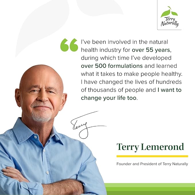 Terry Naturally Healthy Feet & Nerves - Herbal Supplement with Bioactive Vitamin B12 - Circulation & Nerve Health Support Supplement - Vegan Capsules with Boswellia Serrata - 60 Capsules (Pack of 2)