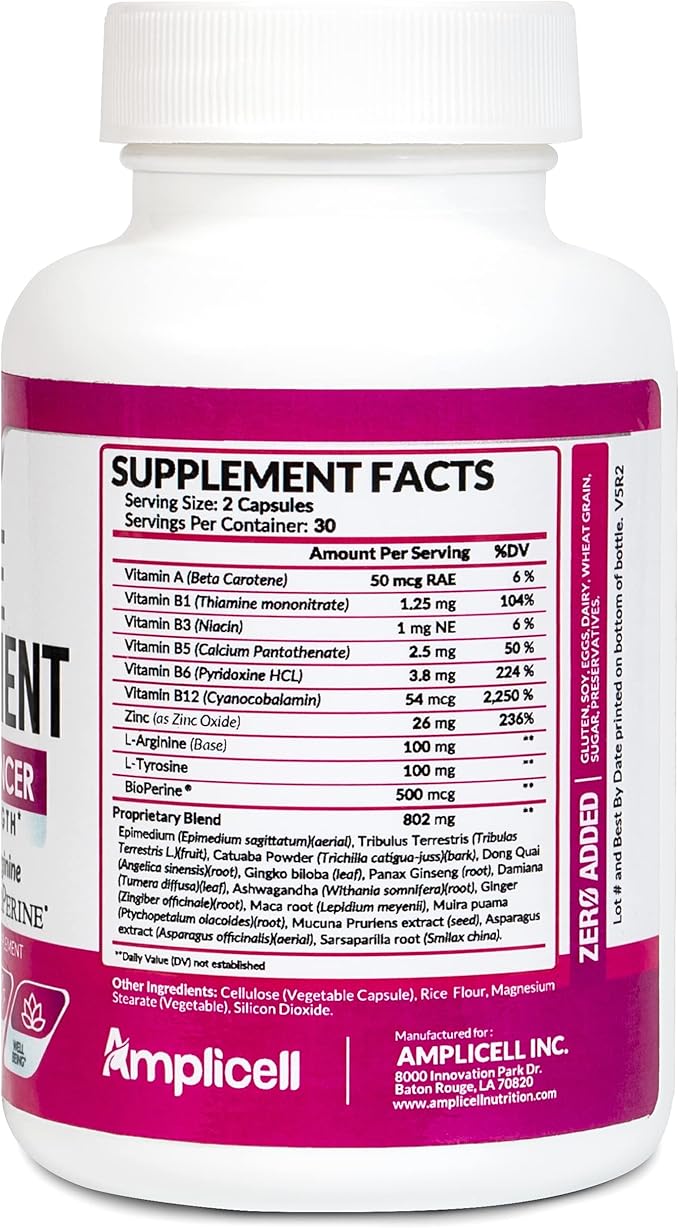 Female Enhancement - Libido Booster for Women 60caps+ Multi Collagen Pills for Women - Hydrolyzed Collagen Peptides for Hair, Skin & Nails - Collagen Protein Type I I III V X 90Capsules
