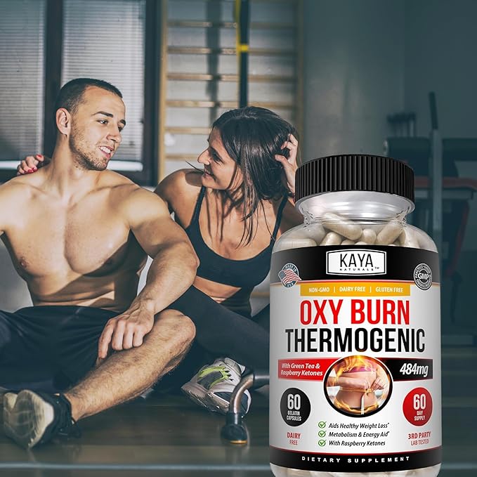 Kaya Naturals Supreme Fat Burner - Weight Loss Pills Women & Men - Appetite Suppressant Supplement - Powerful Thermogenic Diet Pills - Natural Energy Boost Oxy Burn 60 Count
