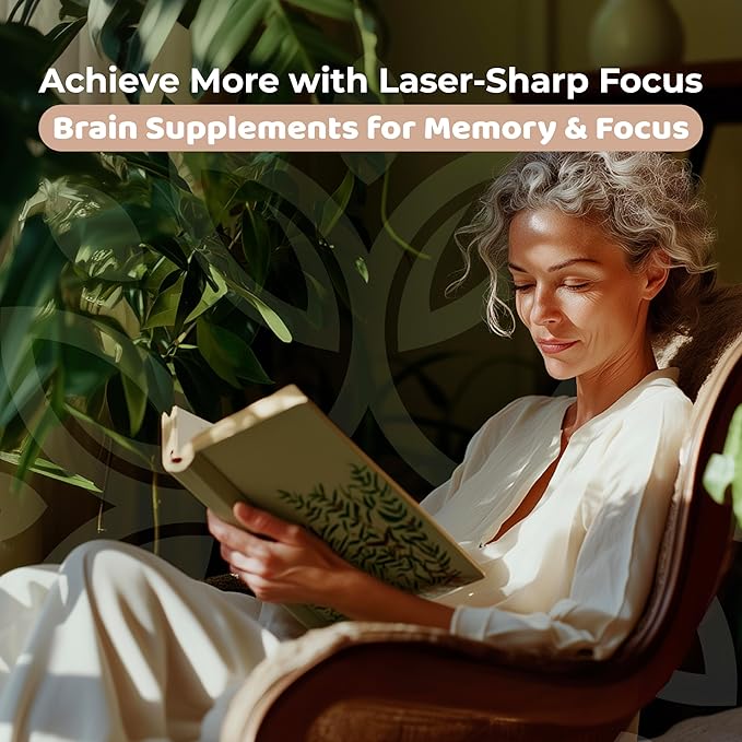 CogniCharge Brain Supplements for Memory, Focus & Clarity - with Bacopa Monnieri Extract, Guarana Powder, Niacin, L-Tyrosine, Alpha GPC, GABA & More - 3.63 Oz - 30 Servings - Cocoa Mist Flavor