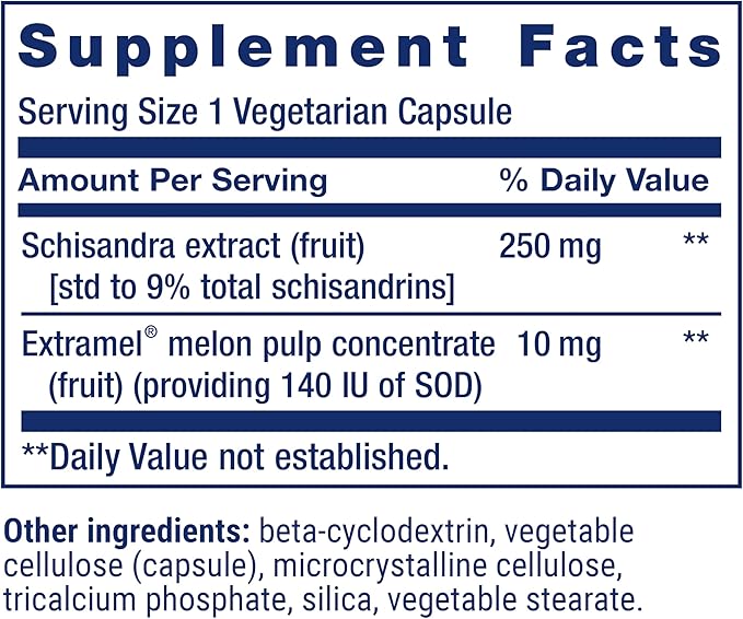 Life Extension Liver Efficiency Formula, Supports Healthy Liver Function at The Cellular Level and Optimal Levels of antioxidants in Liver Metabolism, Gluten-Free, Non-GMO, Vegetarian, 30 Capsules