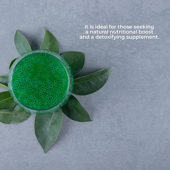 Vidanat Liquid Chlorophyll with Spirulina – Mint Flavor – 500ml (16.9 fl oz) – 100 Servings – Natural Detox & Cleanse, Immunity Support & Energy Booster