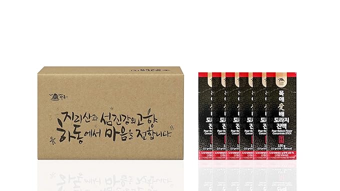 Premium Sugar-Free Korean Pear, Ginger and Balloon Flower Extract Liquid Concentrate Sticks - Natural and Pure - Health Care for Changing Season - for All Ages - 1box(10pcs)