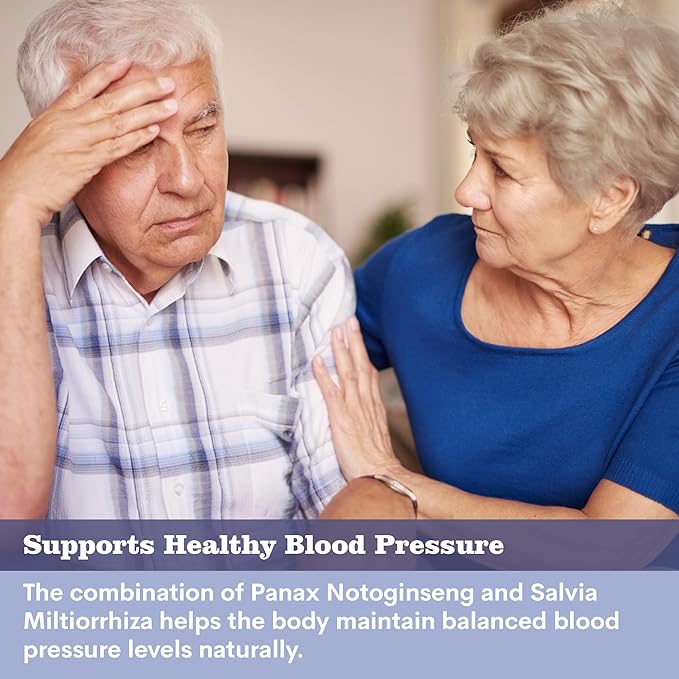 Blood PressuREx - Heart Health Blood Pressure Support Supplement-Support Blood Pressure & Healthy Circularity Naturally Ginseng Plus Blend 100% PURE Plant-Based Supplement (120 Capsules)