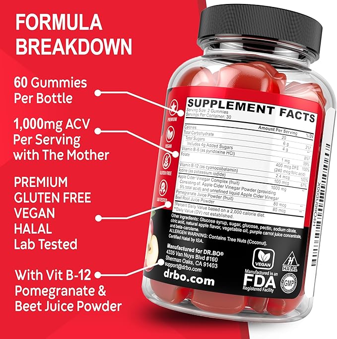 Multi Collagen Peptides & ACV Gummies - Type I, II, III, V, & X Multi Collagen for Women & Men Complex Capsules for Skin, Hair & Nails - ACV Apple Cider Vinegar Gummies to Detox, Cleansing, Digestion