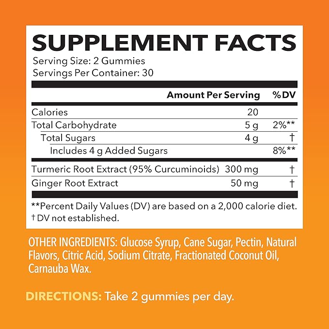 Turmeric Ginger Gummies + Organic Black Seed Oil Liquid Bundle
