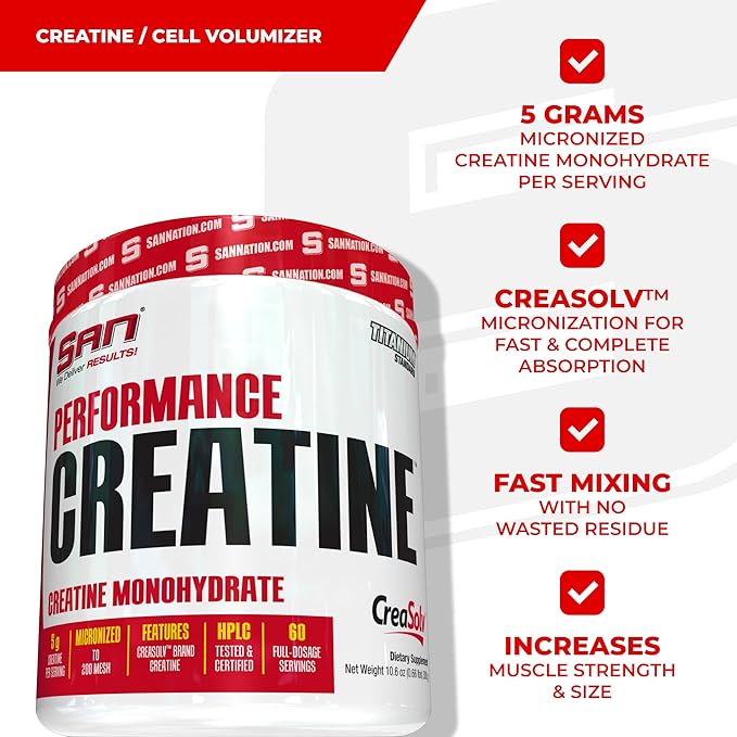 Performance Creatine 600g – Supports Muscle Growth and Athletic Endurance, 120 Servings