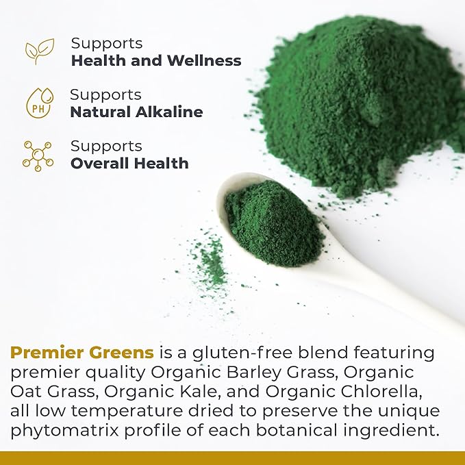 Premier Research Labs Greens Capsules - Super Greens Capsules, Greens Supplements, Super Greens Pills for Wellness, Veggie Pills with Leafy Greens, Kale, Chlorella - 150 Vegetarian Capsules