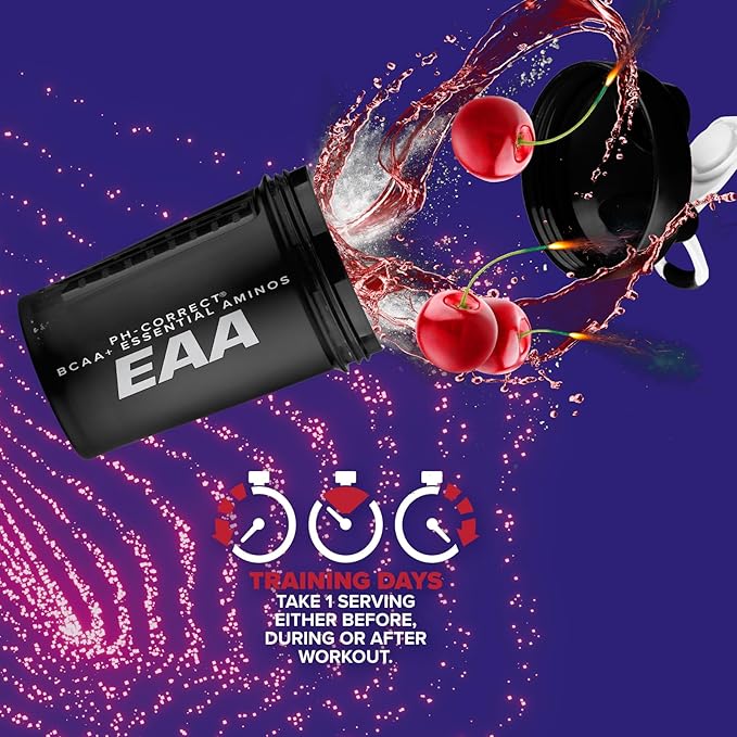 EFX Sports Training Ground EAA | Essential Amino Acids Supplement | Energy & Protein Synthesis | Pre, Intra, or Post Workout | 40 Servings (Cherry Bomb)