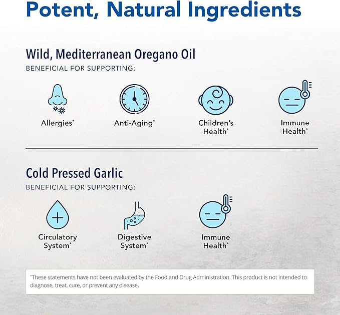 NORTH AMERICAN HERB & SPICE OregaMax - 90 Capsules - Wild Oregano Supplement - Digestive & Immune Support - Oregano Oil, Garlic, Onion - Non-GMO - 90 Total Servings