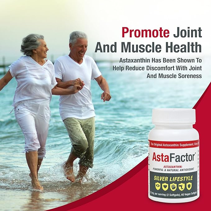 Silver Lifestyle Astaxanthin Supplement 60 Softgels