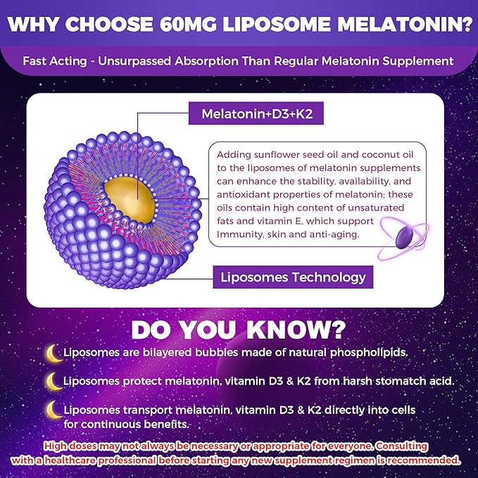 NEVISS L-Tyrosine Gummies & Melatonin 60mg for Adults Bundle