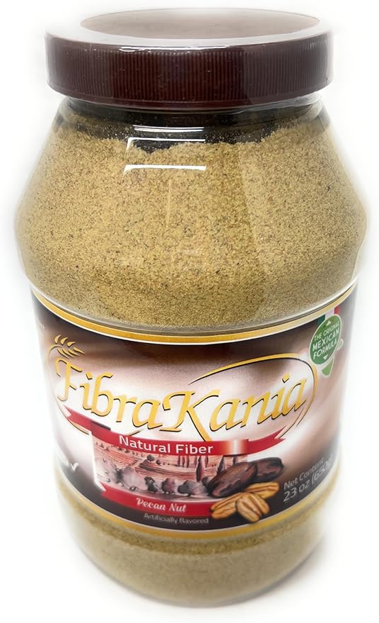 Natural Fiber Powder Pecan Flavor (23 Ounces, Pecan - Nut)