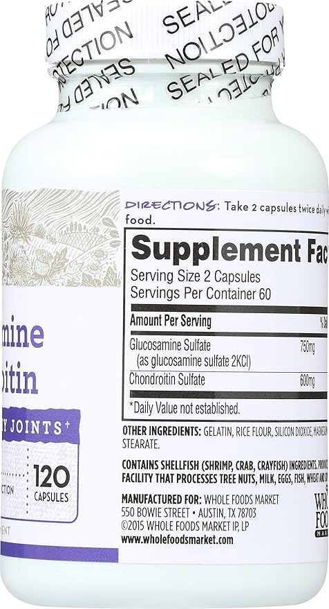 365 Everyday Value, Glucosamine Chondroitin, 120 ct