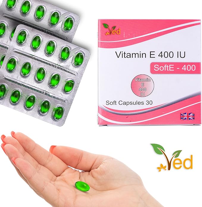 Ved Vitamin-E 400 IU SOFTGEL Capsule (15X2)