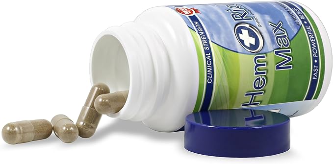 HemRid Max Fiber Gummies - Provides Fast Relief for Itching & Burning - Bundle & Save with The Dual Defense Bundle