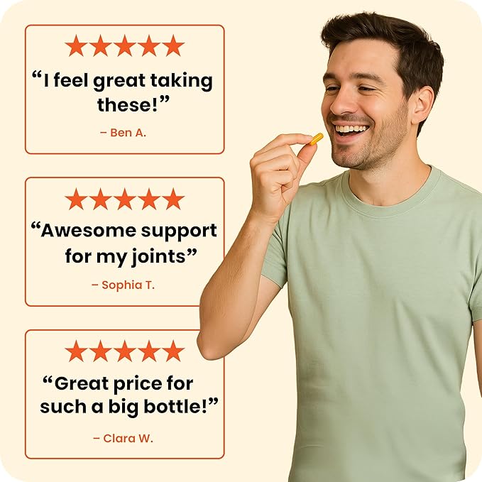 Turmeric Curcumin with Black Pepper Extract - Organic Powder 200 Capsules - 1965mg Extra Strength Joint Support Supplement, High Absorption, BioPerine Complex, High Potency, Vegan Pills, Made in USA