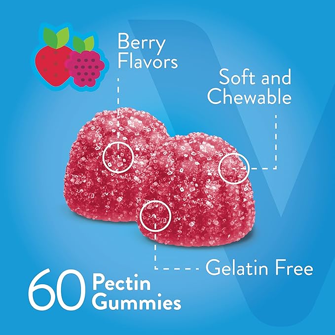 Vitamin D3 Gummies for Adults & Teens - 10,000 IU, 250mcg, Maximum Strength - Joint & Muscle Health, Immune Boost - Chewable Vitamin D Gummies - Vegetarian, Gelatin Free - Tasty Berry Flavored Gummy