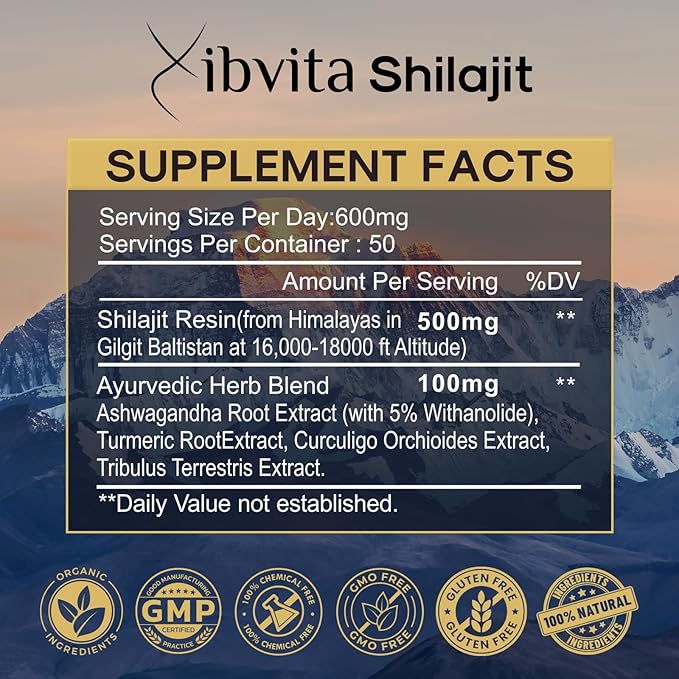 Fat Burner for Men Women & Pure Himalayan Organic Shilajit Resin, Weight Loss Appetite Suppressant, Shilajit with Fulvic Acid & 85+ Trace Minerals Supplement for Energy Boost & Immune Support