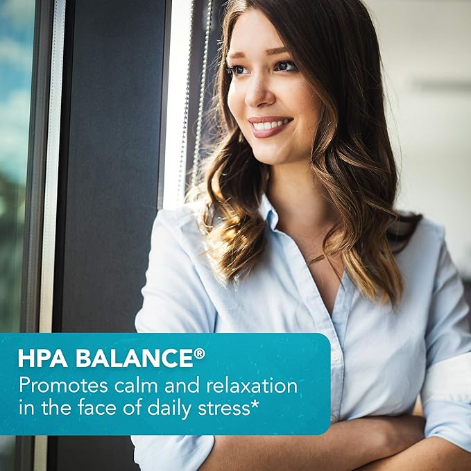 HPA Balance Adrenal Supplement by Dr. Bill Rawls - Adrenal, Mood & Hormone Support for Women & Men w/Sensoril® Ashwagandha, Relora & L-Theanine